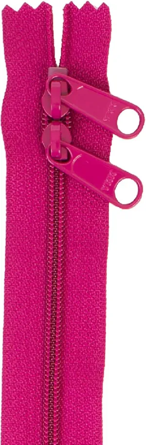 Patterns ByAnnie Handbag Zipper 40in Crazy Plum-Double-Slide, 40"