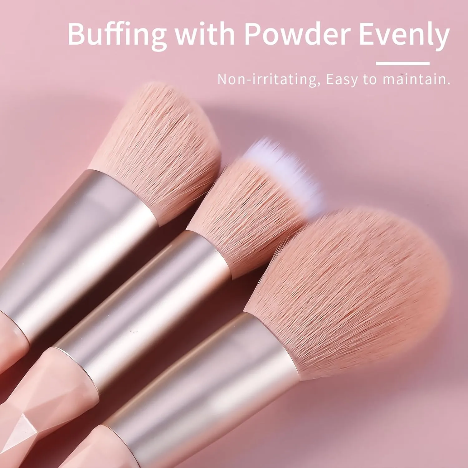 Pink Makeup Brush Set Professional, Vegan Makeup Brushes Set with Case, Cosmetic Brushes Makeup Set, Make up Brushes Vegan, Make up Brushes Set Professional, Colorful Makeup Brush Set Vegan.