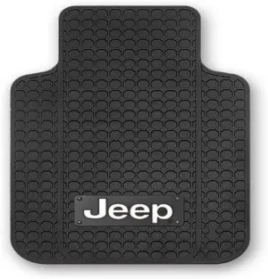 Plasticolor Jeep Anti-Skid Nib Backing Floor Mats - Set of 2