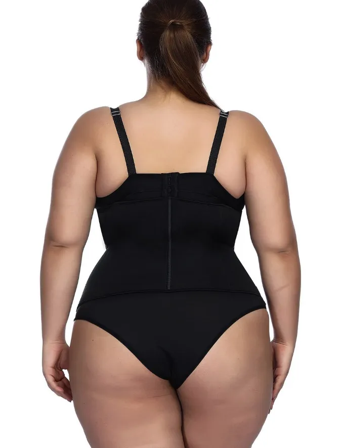 Plus Size Waist Cincher - 3 Way Adjustable Corset!