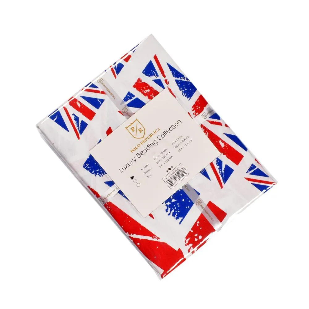 POLO REPUBLICA LONDON LUXURY BEDDING COLLECTION SINGLE BED SHEET