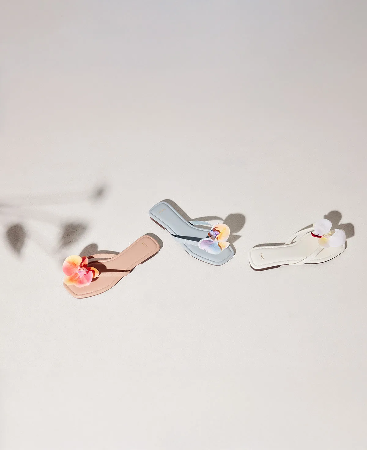 Poppy Flat Sandals - Blue