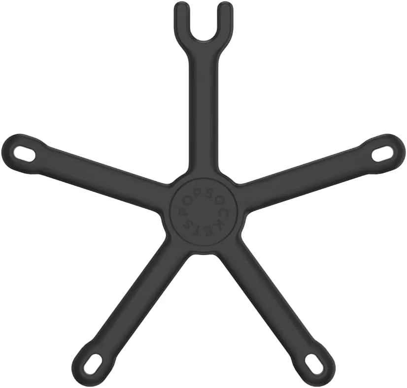 PopSockets Flexible Phone Mount & Stand, Phone Tripod Mount, Universal Device Mount - Black small