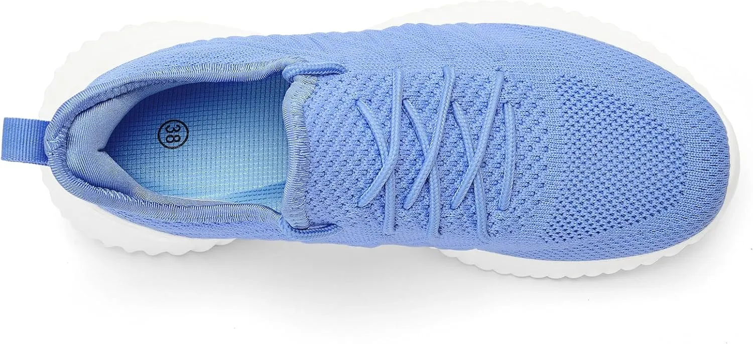 PPQ Womens Slip On Walking Shoes，Memory Foam Lightweight Comfort Casual Workout Shoes,Yoga Or Tennis Or Running Sneakers
