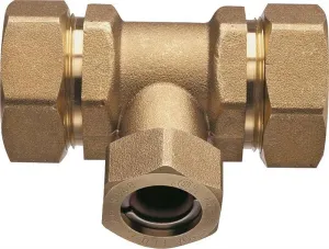 Pro-flex Brass Tee 3-4x3-4x1-2
