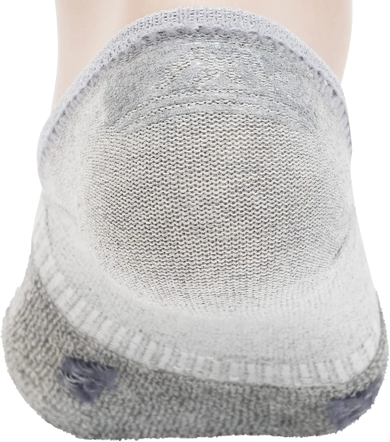 Pro Mountain Seamless No Show Socks Wide Toe Box For Health Bunion Unisex Size S to L Cotton Cushion Footies