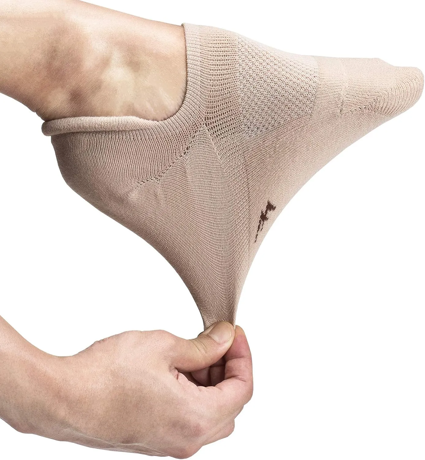 Pro Mountain Wide Toe Box No Show Running Socks For Health Unisex Arch Support Athletic Workout Heel Tab 6 Pack Size S to L