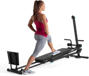 ProForm Ultimate Works All-in-One Body Workout Adjustable Bench for Hyper Back Extension, Abdominal Routines, Decline, Flat or Press - Outstanding Fitness Equipment for Home Gym