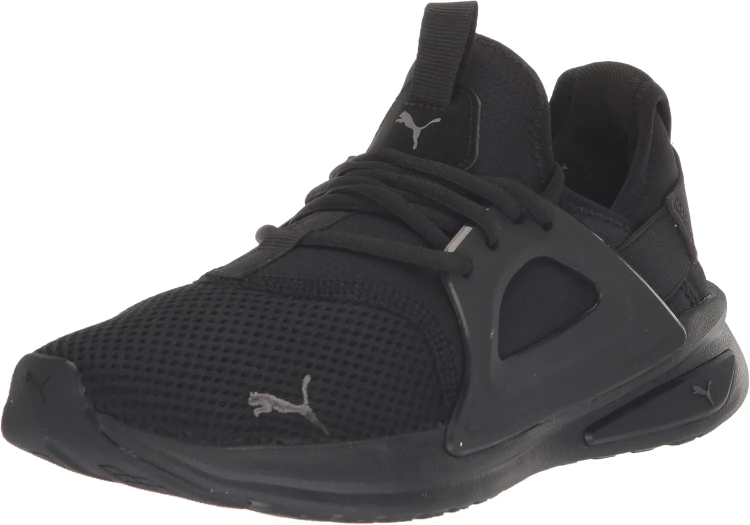 PUMA Mens Softride Enzo Evo Cross Trainer, Mens Black-Castlerock, 14