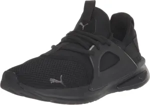 PUMA Mens Softride Enzo Evo Cross Trainer, Mens Black-Castlerock, 14
