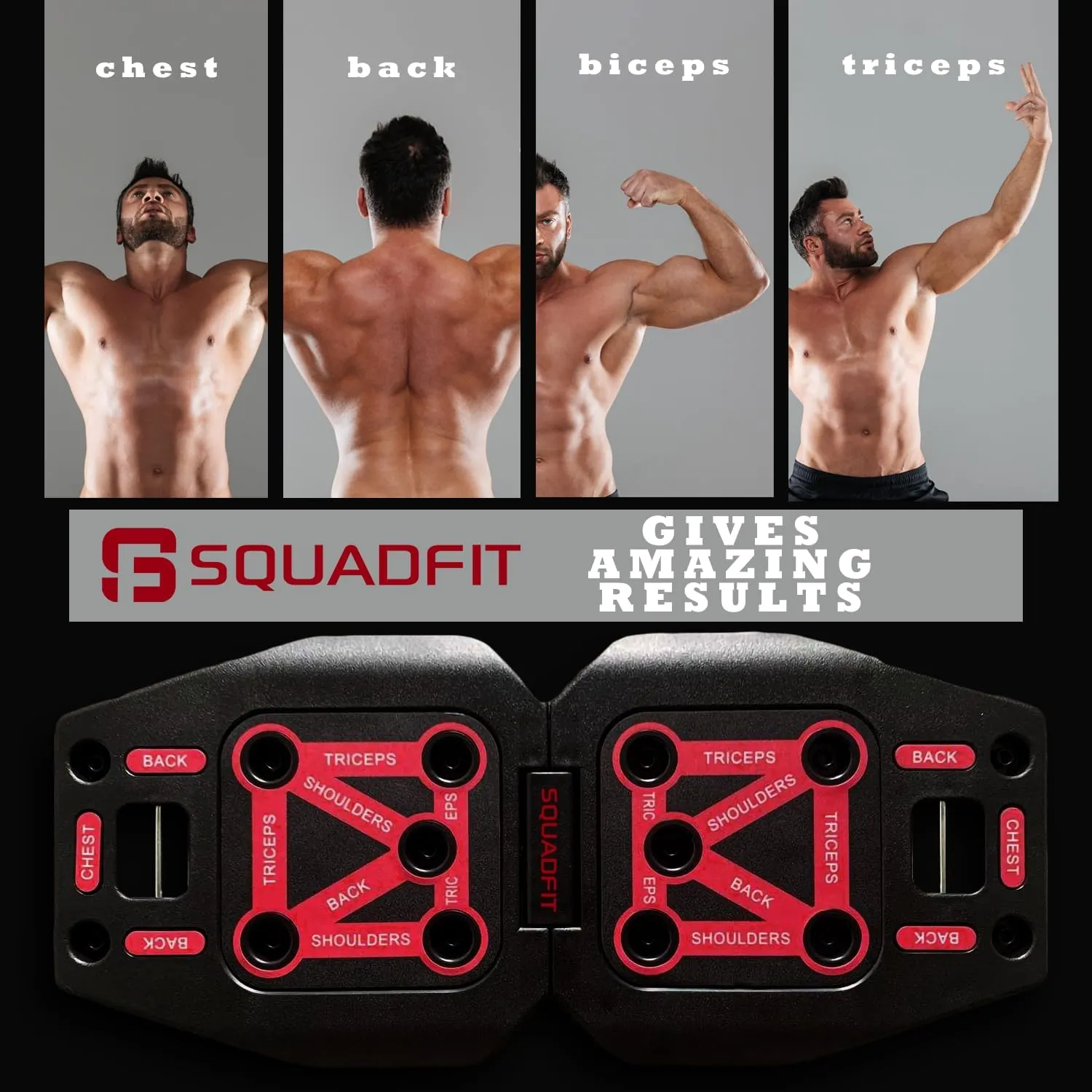 Push Up Board & Fitness Kit - Home Gym Set