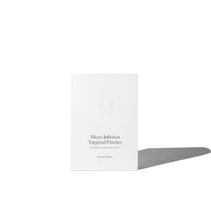 Qure Skincare MicroInfusion Targeted Patches - 8 Pairs of Targeted Under Eye Patches Formulated for Fine Lines & Wrinkles - Retinol, Caffeine, Niacinamide & Peptides - Dissolvable for Overnight Use