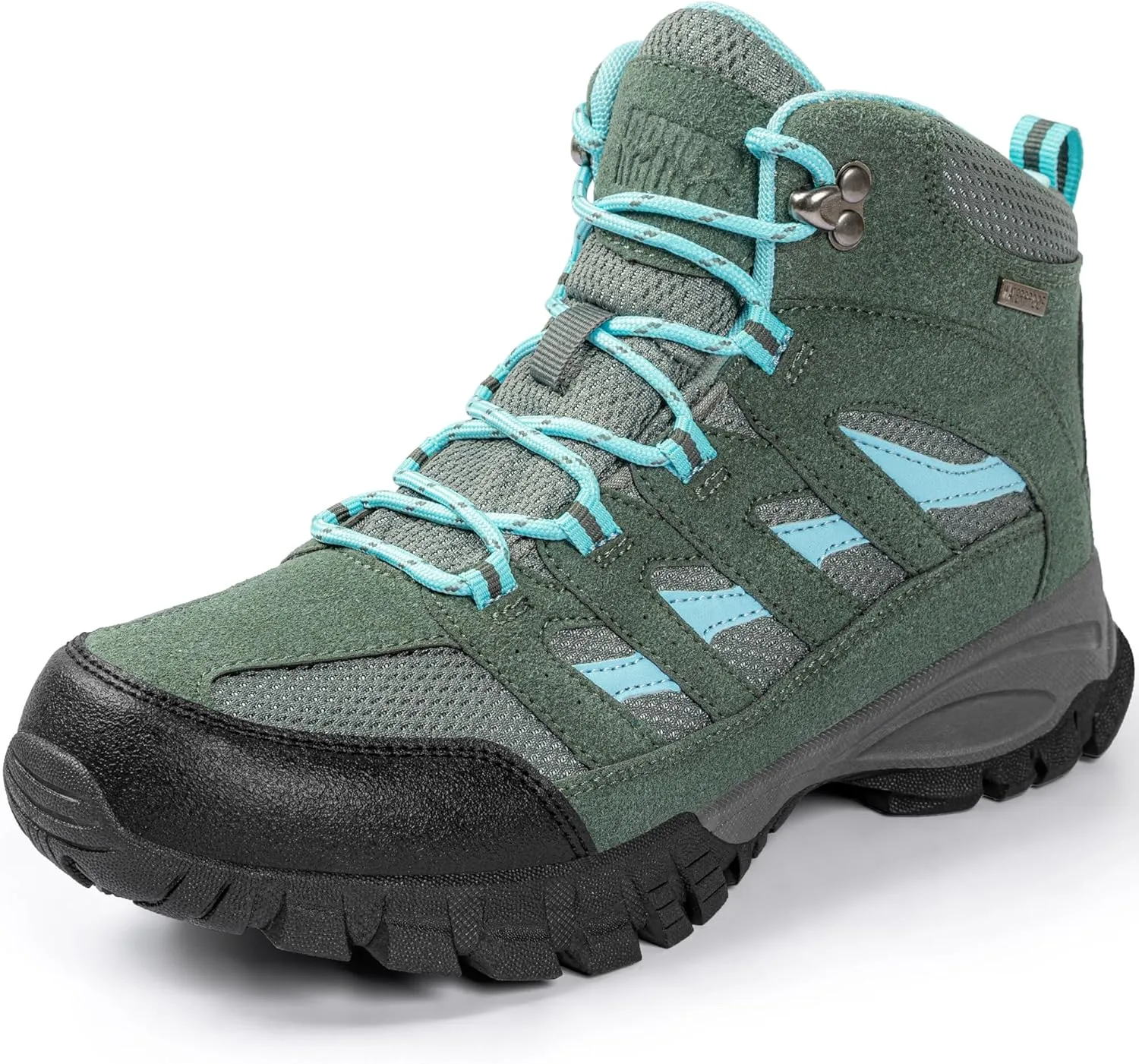 R CORD Womens Hiking Boots Womens Mid Hiking Boots Breathable Outdoor Trekking Boots Backpacking Boots