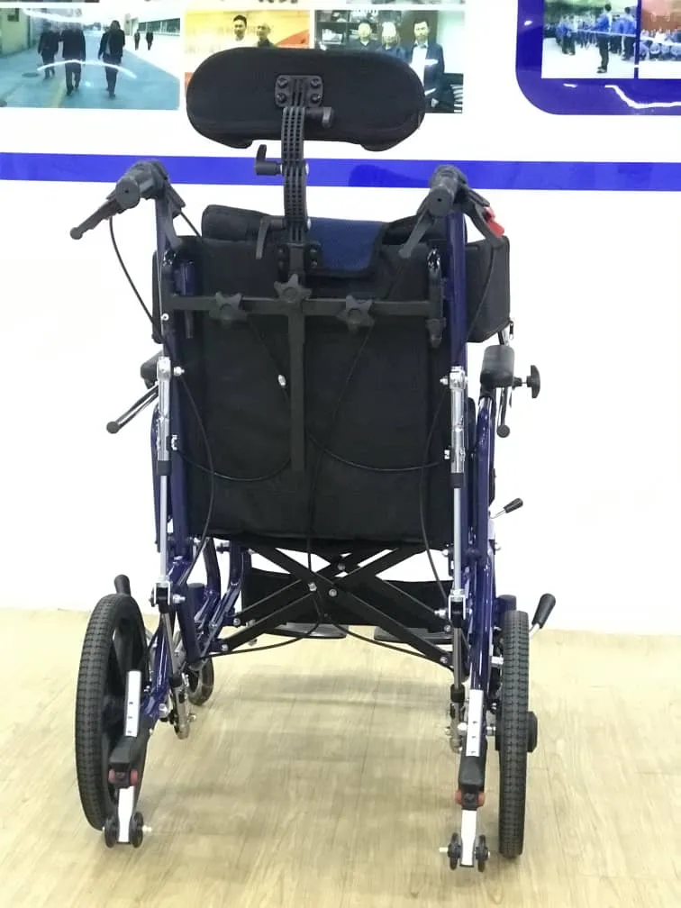 Reclining and Tilt in Space Aluminum Lightweight Wheelchair