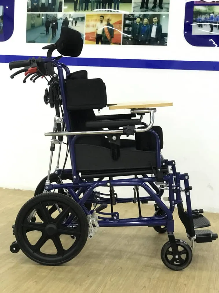 Reclining and Tilt in Space Aluminum Lightweight Wheelchair