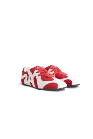 Red No. N Training Shoes