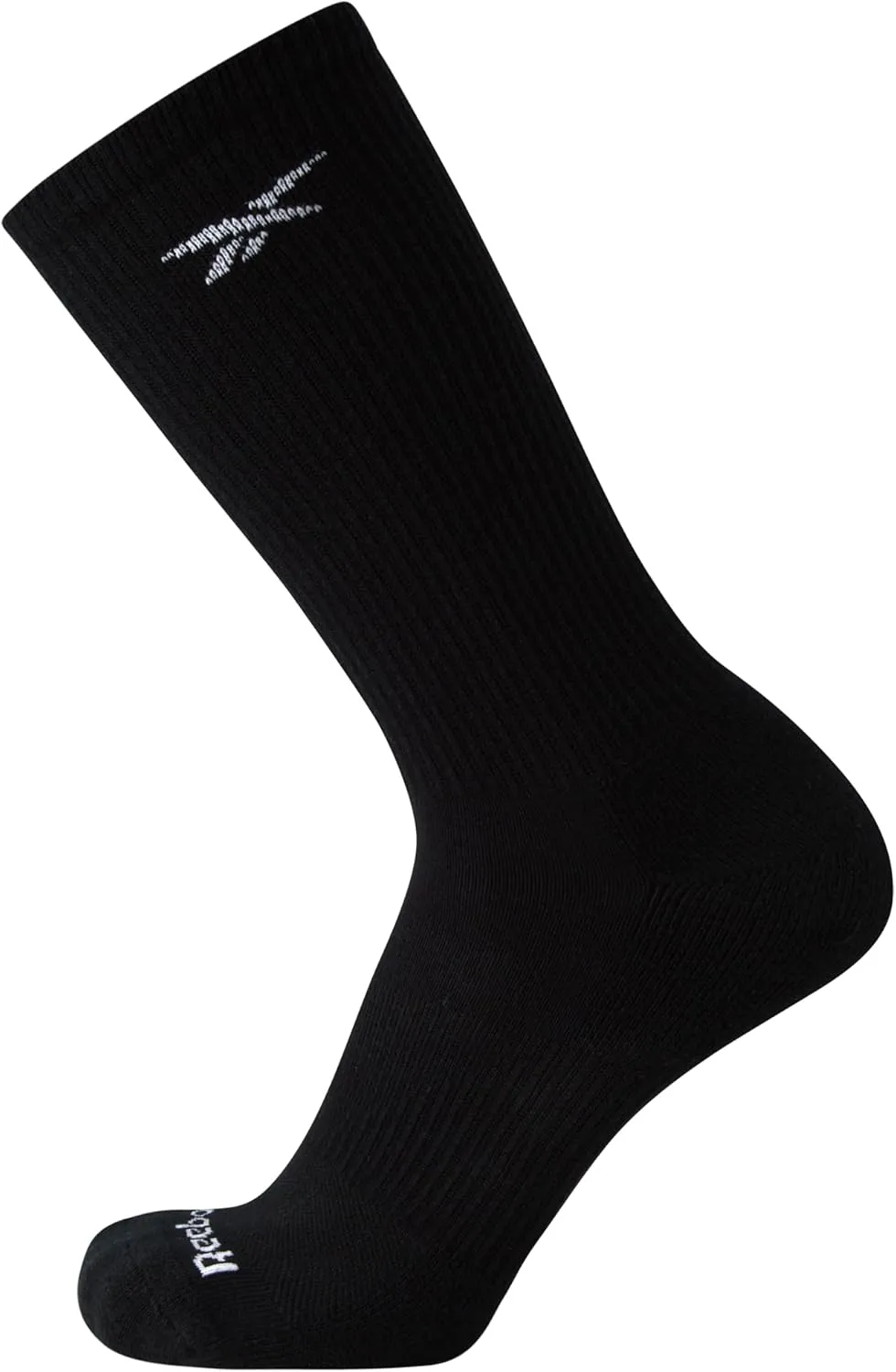 Reebok Men's Athletic Socks - 6 Pack Targeted Cushion Crew Socks - Breathable Cotton Blend Socks for Men (Shoe Size: 6-12.5)