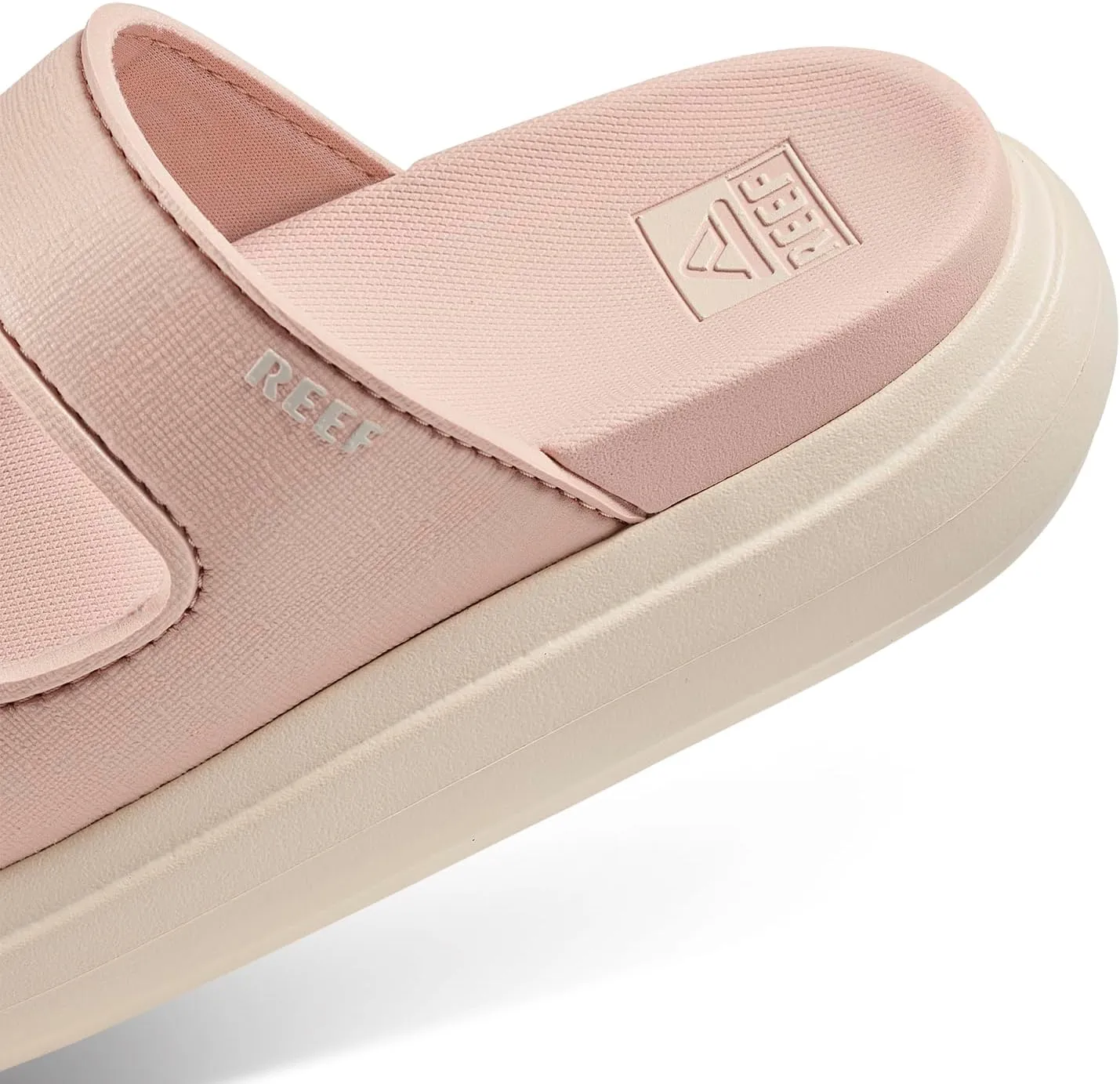 Reef Cushion Bondi 2 Bar Womens Slide Sandal, Lightweight and Supportive Footbed, Water Friendly