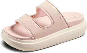 Reef Cushion Bondi 2 Bar Womens Slide Sandal, Lightweight and Supportive Footbed, Water Friendly