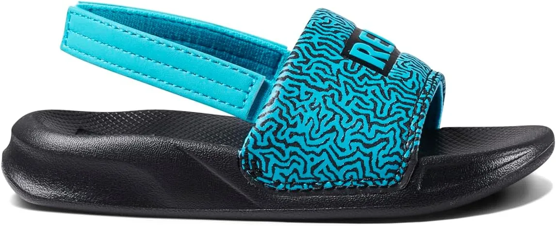 REEF Toddler/Little Kid One Slide Sandal, Lightweight & Water Friendly, Backstrap