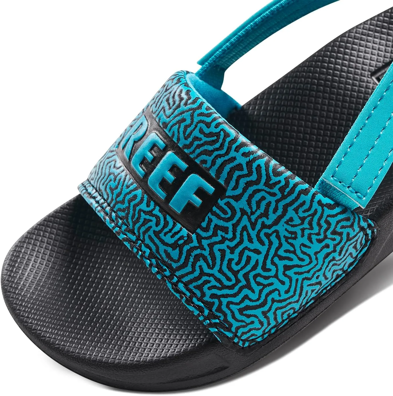 REEF Toddler/Little Kid One Slide Sandal, Lightweight & Water Friendly, Backstrap