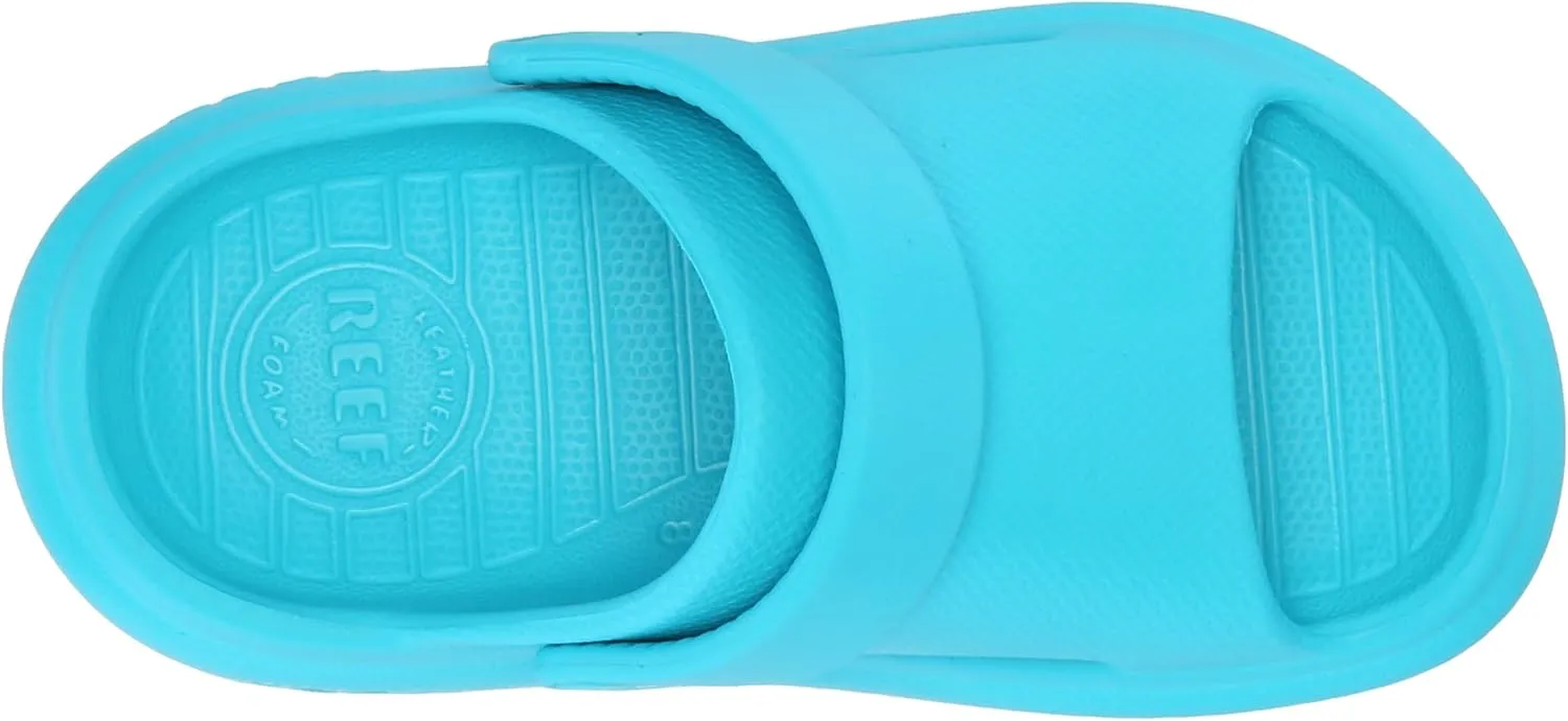 REEF Toddler/Little Kid Rio Slide Sandal, Super Soft Molded EVA Footbed, Lightweight, Water Friendly, Backstrap