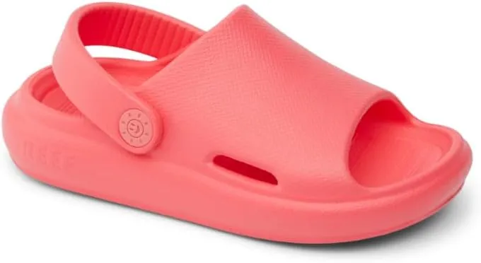 REEF Toddler/Little Kid Rio Slide Sandal, Super Soft Molded EVA Footbed, Lightweight, Water Friendly, Backstrap