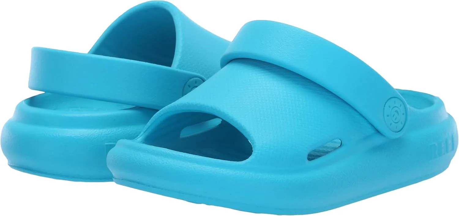 REEF Toddler/Little Kid Rio Slide Sandal, Super Soft Molded EVA Footbed, Lightweight, Water Friendly, Backstrap