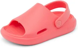 REEF Toddler/Little Kid Rio Slide Sandal, Super Soft Molded EVA Footbed, Lightweight, Water Friendly, Backstrap