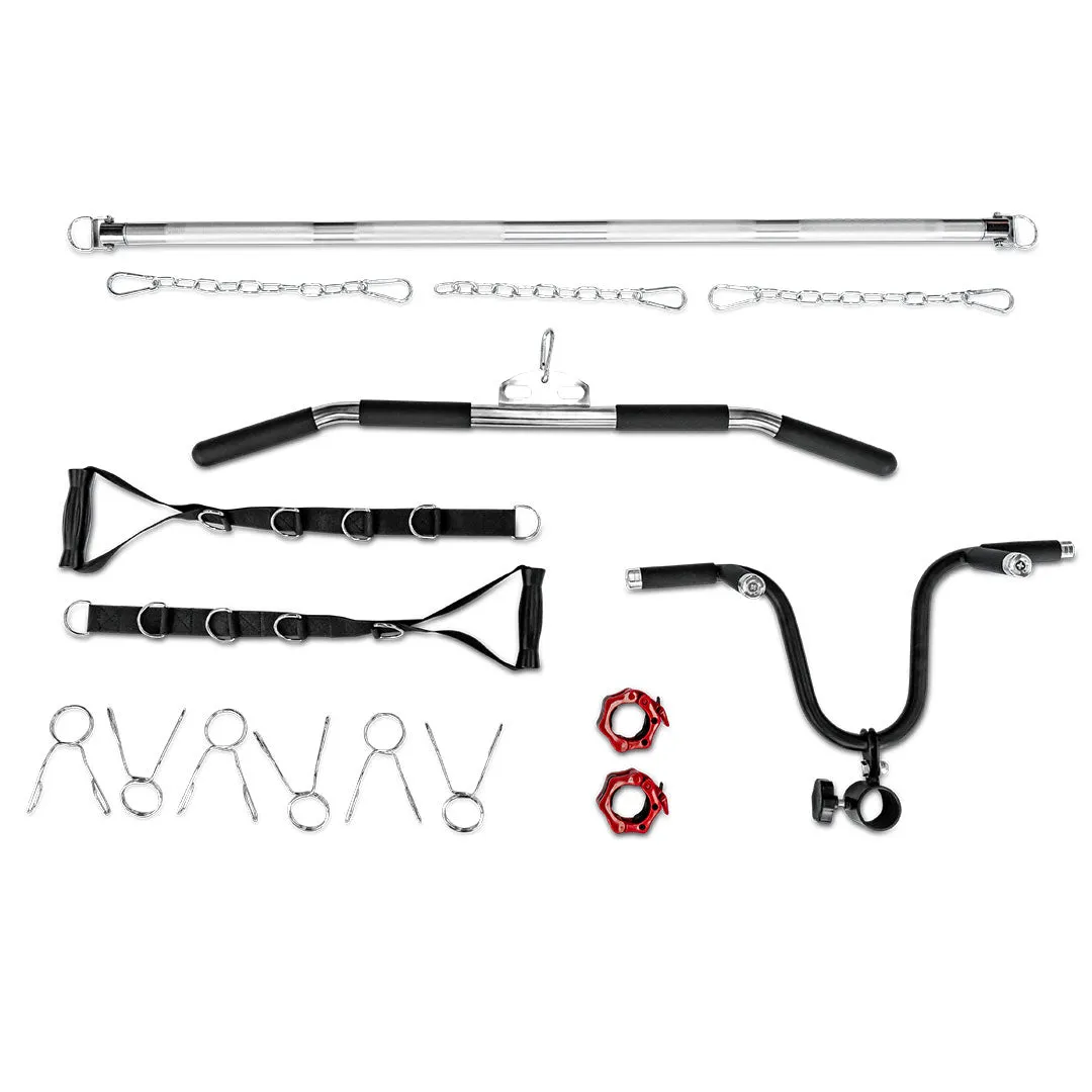 Reeplex CBT-PN Multi Station Gym   FID Bench   100kg Olympic Weights   Olympic Barbell   Jammer Arms   Leg press