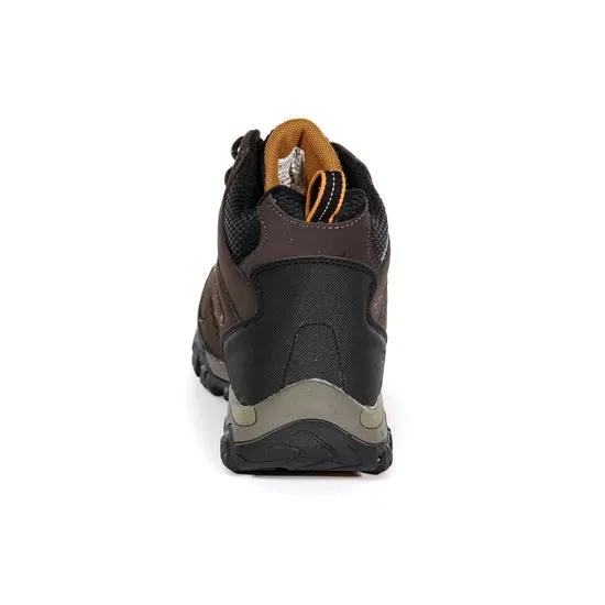Regatta Mens Holcombe IEP Mid Boot Peat/Inca Gold