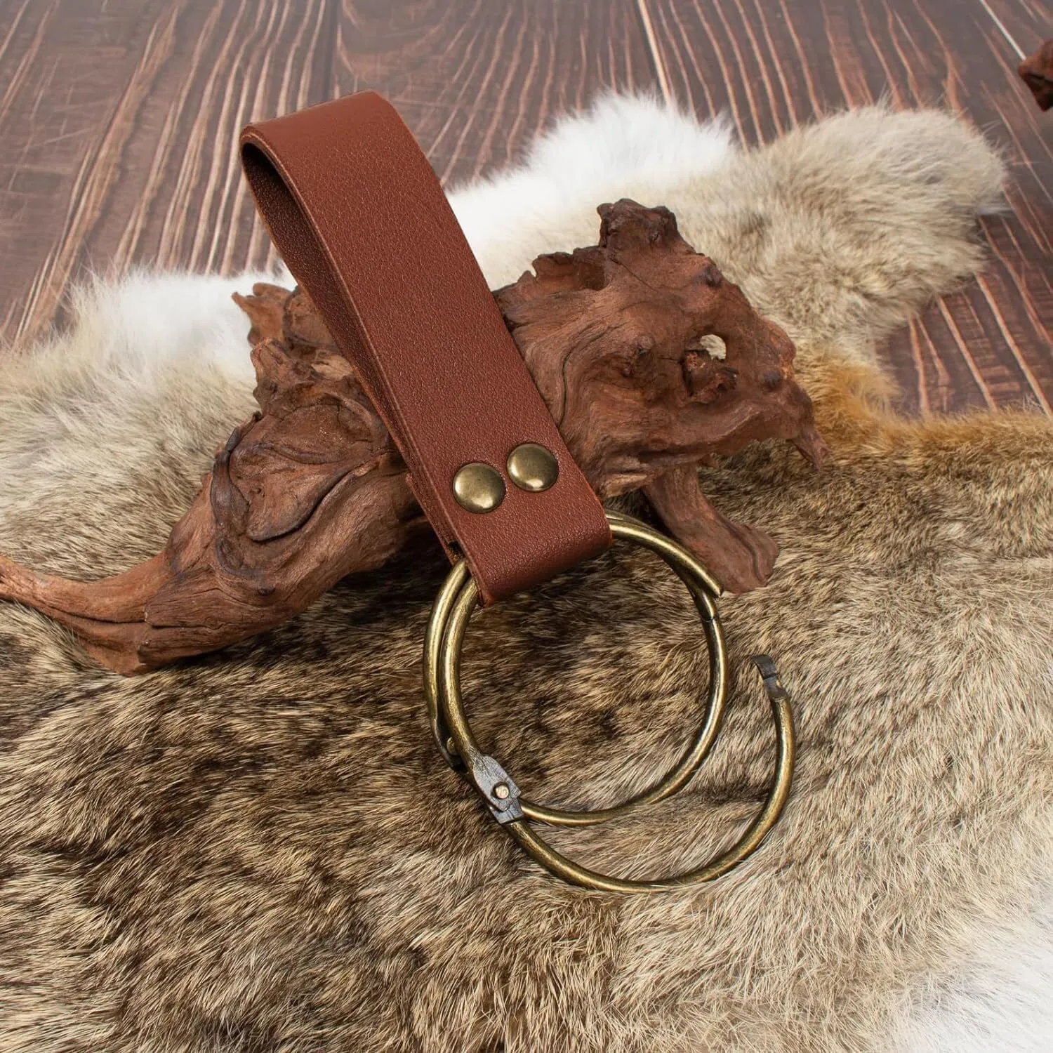 Renaissance Belt Pouch Coin Purse Skirt Hike Set Medieval Festival Costume Halloween Accessories Casual Fanny Pack Waist Bag (1-Brown)