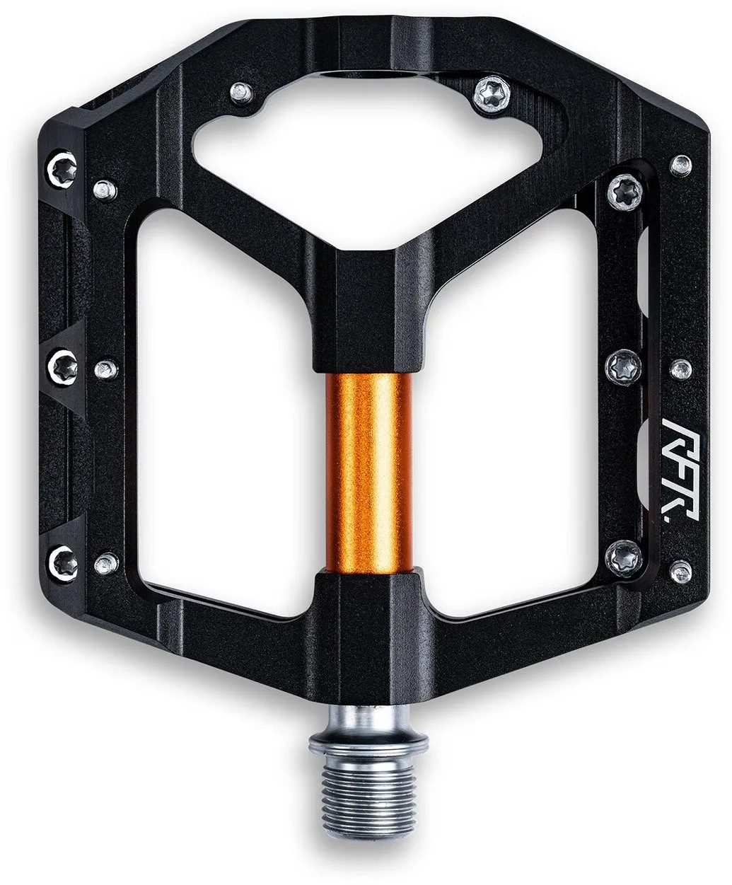 RFR Pedals Flat Slt 2.0 Black/Orange