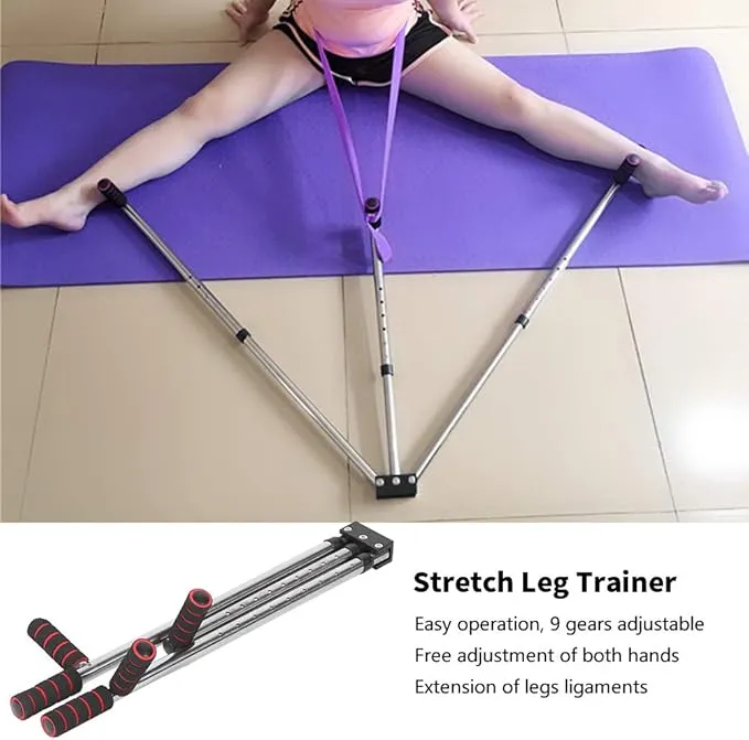 RiToEasysports Stretch Leg Trainer Stainless Steel Foldable 3