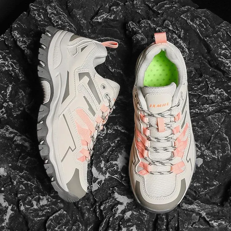 Robust Grey Hiking Boots for Women