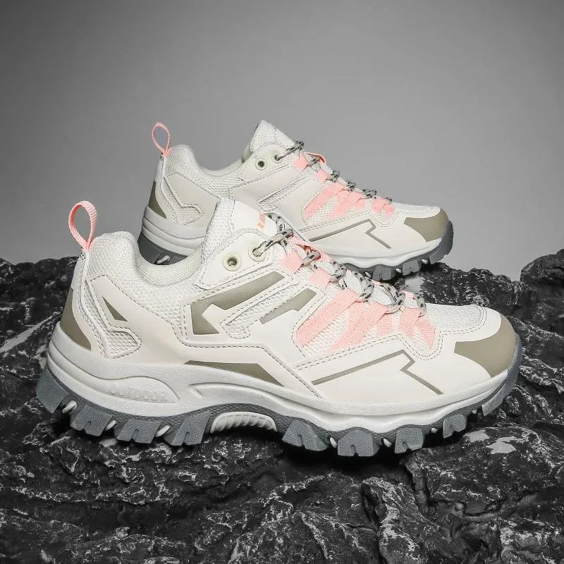 Robust Grey Hiking Boots for Women