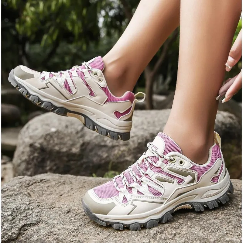 Robust Grey Hiking Boots for Women