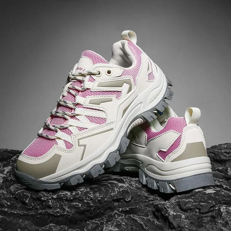 Robust Grey Hiking Boots for Women