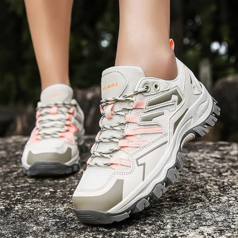 Robust Grey Hiking Boots for Women