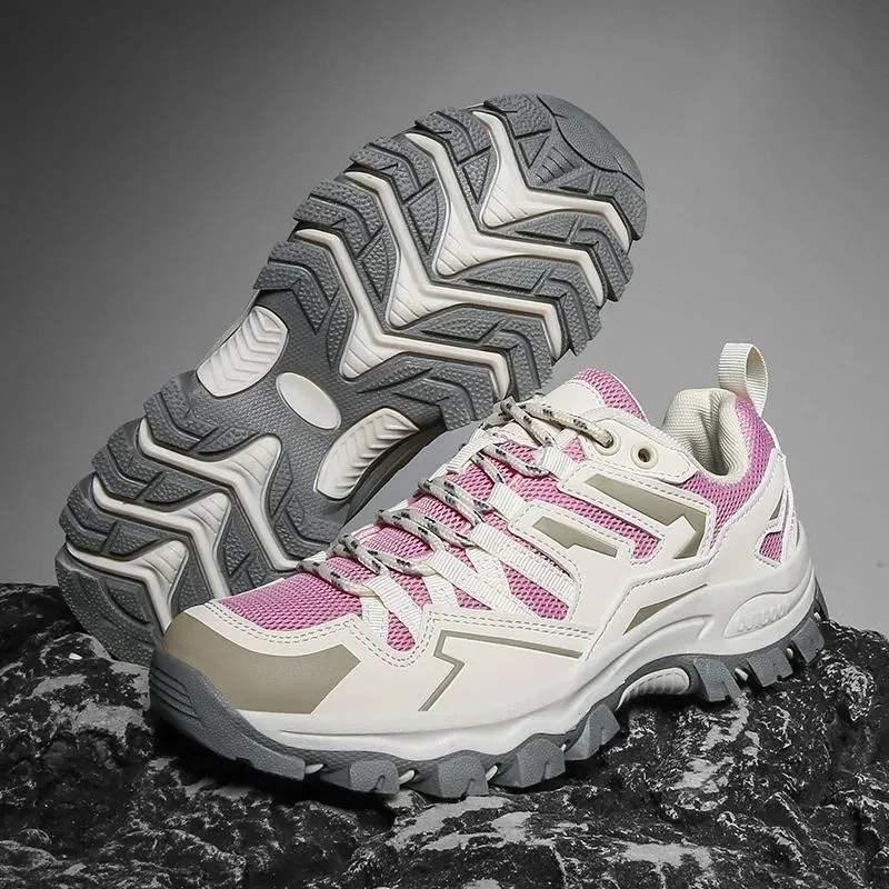Robust Grey Hiking Boots for Women