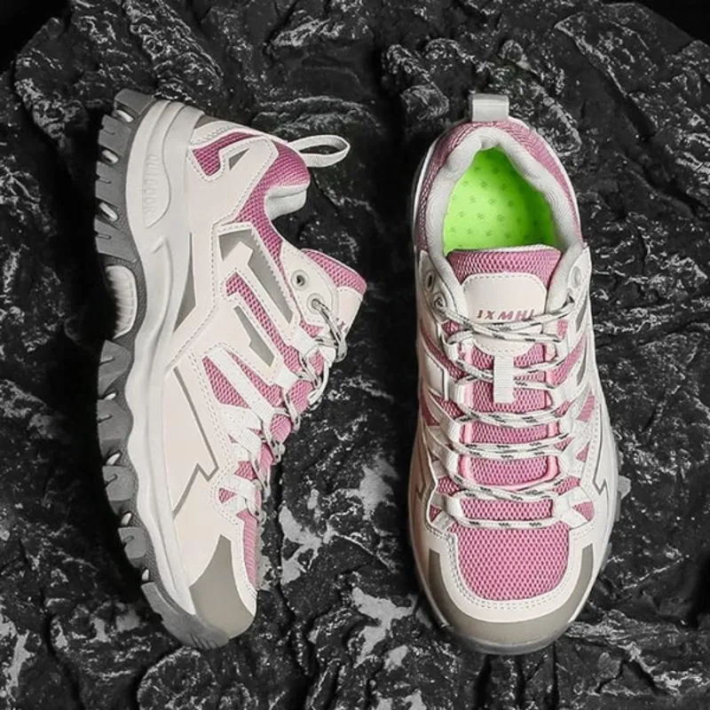 Robust Grey Hiking Boots for Women
