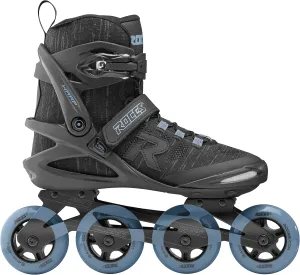 Roces Men's Warp Thread TIF Outdoor Breathable Fitness Comfortable Inline Skates | Memory Buckle, Easy Entry Boots, Glass Fiber Reinforced Shell 84mm 82A Wheels