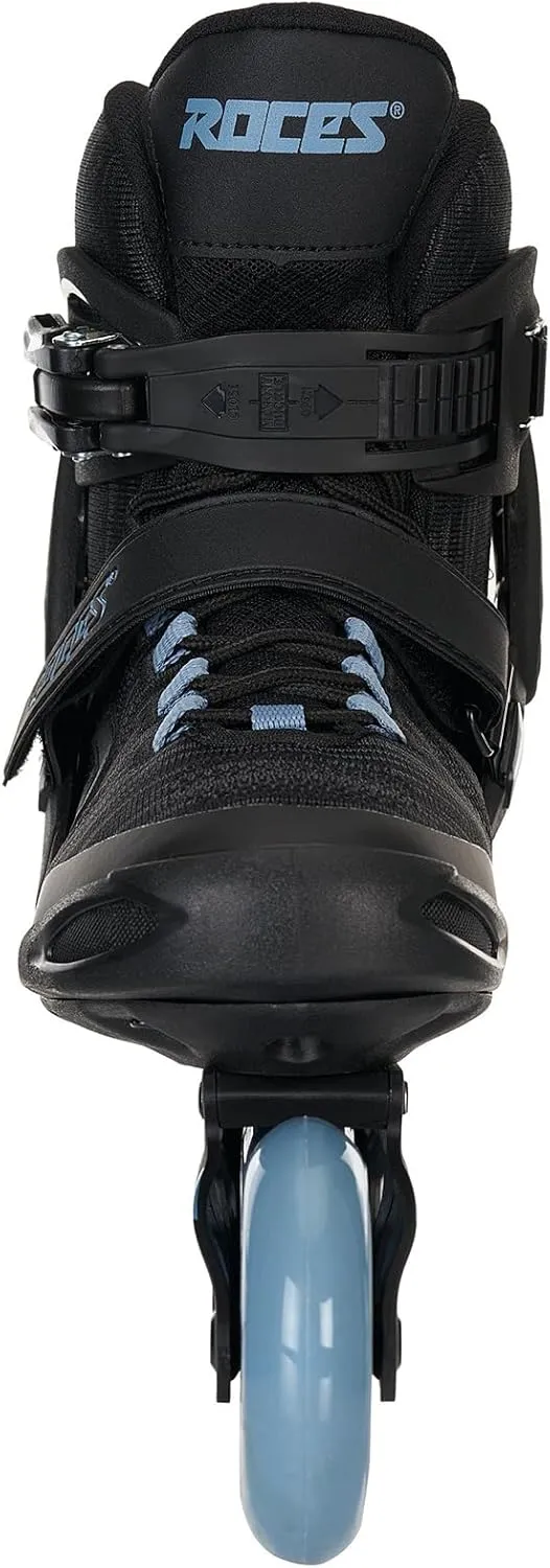 Roces Men's Warp Thread TIF Outdoor Breathable Fitness Comfortable Inline Skates | Memory Buckle, Easy Entry Boots, Glass Fiber Reinforced Shell 84mm 82A Wheels