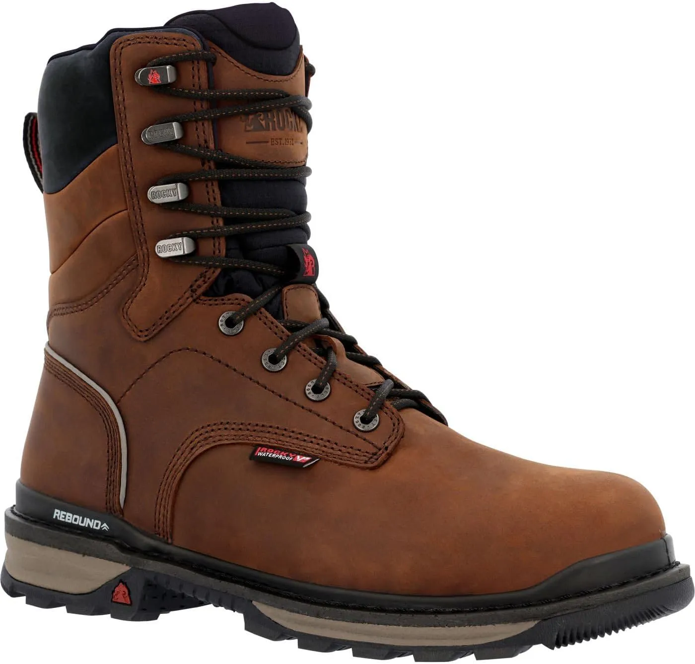 ROCKY Rams Horn Waterproof Composite Toe Work Boot