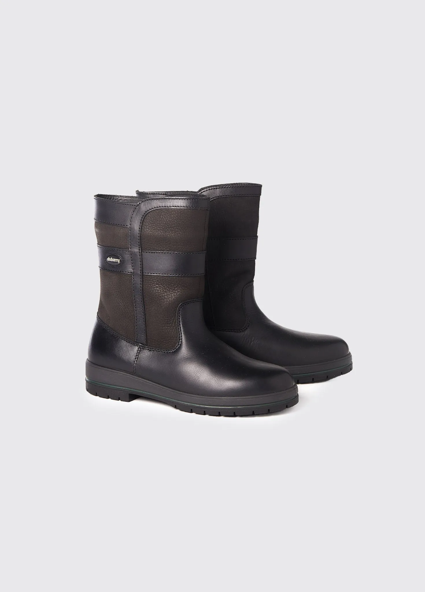 Roscommon Men's Short Rain Boot - Black