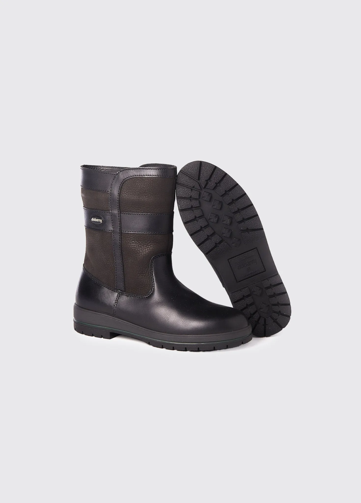 Roscommon Men's Short Rain Boot - Black