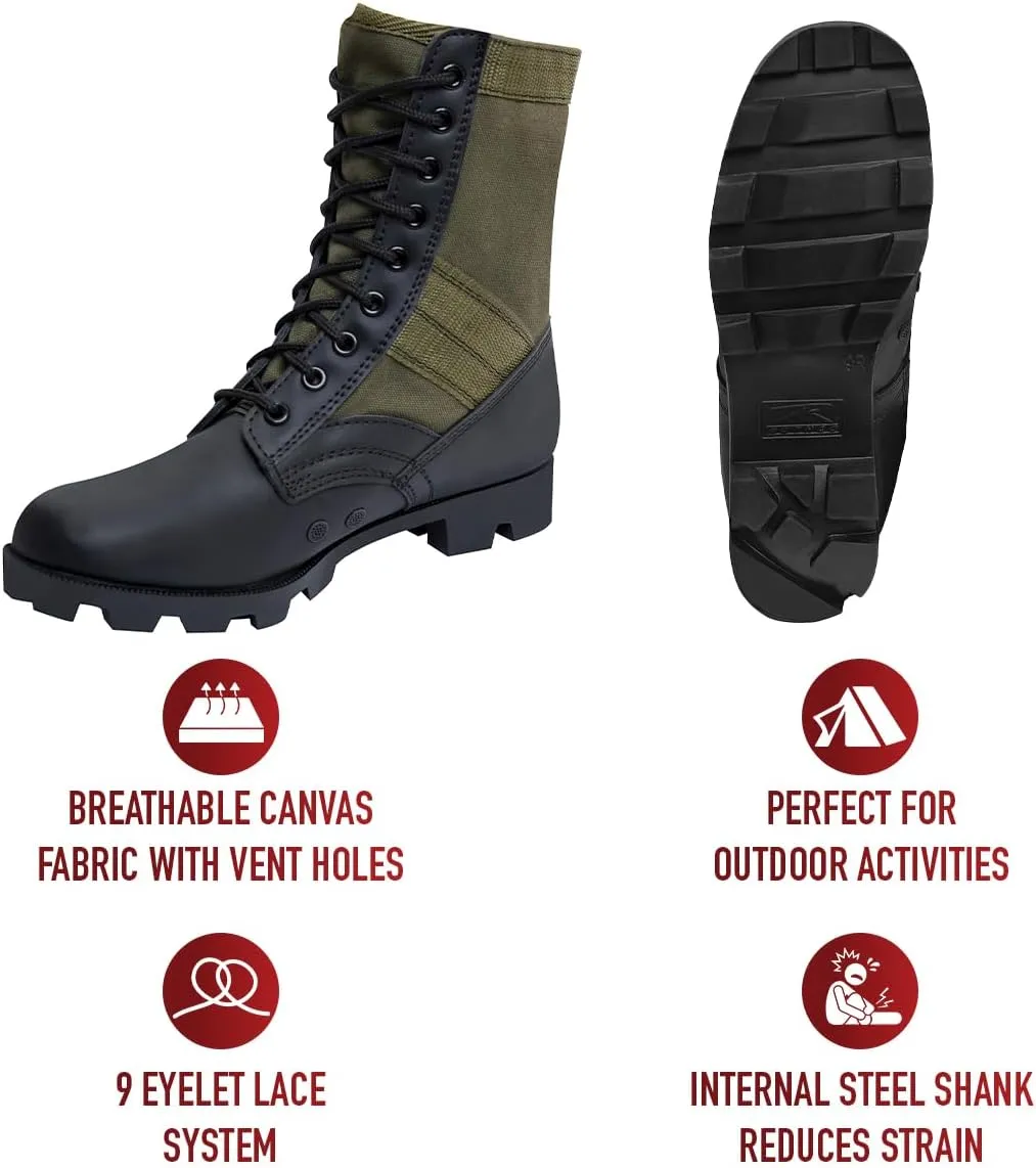 Rothco Jungle Boots Work Boots Hiking Boots