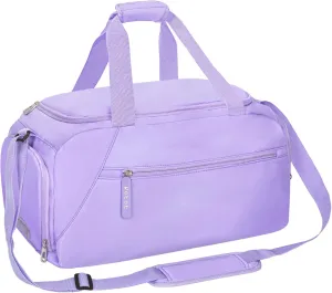 ROTOT Gym Duffel Bag, Gym Bag with Waterproof Shoe Pouch, Weekend Travel Bag with a Water-resistant Insulated Pocket