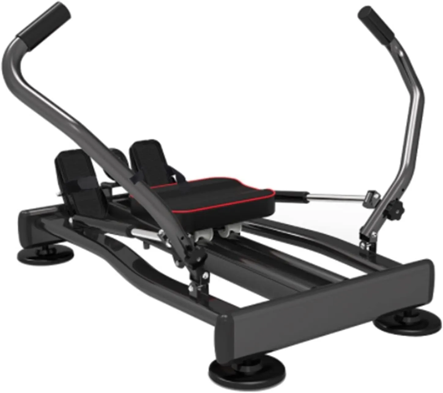 Rowing Machines Multi-Function Hydraulic Rowing Machine Abdominal Muscle Chest Muscle Swing Arm Trainer Home Fitness Equipment