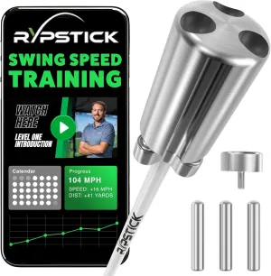 Rypstick | Golf Swing Trainer Device for Increased Distance - Golf Speed Trainer and Warmup Aid